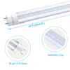 LED -rör 4ft 120 cm T8 Shop Lamp 18W 22W 28W Double Ended Power SMD2835 100LM/W UTAN BALLAST STARTER 4 'GARAGE LIGHT 5000K 6000K