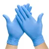 AMMEX 100 Stück/Box Einweg-Nitrilhandschuhe, ölbeständig, pannensichere Handschuhe zum Waschen, Reinigen, Sicherheitsreinigung, Einweghandschuhe