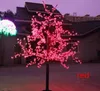 1.8m Shiny LED Cherry Blossom Kerstboom Verlichting Waterdichte Tuin Landschap Decoratie Lamp voor Huwelijksfeest Kerstvoorziening