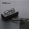 Prescription féminine lunettes myopes montures optiques femmes hommes vintage clair lunettes rondes lunettes lunettes lunettes verre T200428