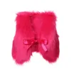 1-5T Baby girls Fur Warm Waistcoat Kids Winter vest fashion Boutique children coat 6 colors Outwear C5605