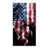 Cyklingmaskar Scarf Unisex Bandana Motorcykel Scarves Headscarf Neck Face Mask Outdoor US Flag Printing Cykling Headband ZZA2165 50PCS