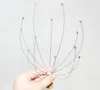 Manual scalp hand head massager head before neck scalp massager claw items with full-quality stainless steel wire relxing Free shipping