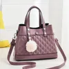 HBP Nieuwe Europese en Amerikaanse big tas Schouder Simple Women Bag Fashion Diagonal Bag