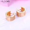 11,11 Xuping moda jóias elegante Rose Gold-cor chapeado Brincos com CZ Synthetic Presentes Mulheres Namorados S86-20134 CJ191116