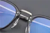 Högkvalitativ ultralight Titanium Limited Edition Royal Style GMS817 Vintage Optical Frame Gelgass Eyewear Myopia Original Box4606620