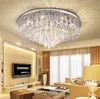 luxury design crystal ceiling light modern lighting AC110V 220V lustre plafonnier led bedroom living room lamp LLFA