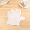 B 100PCS Set Food Plastic Gloves Disposable for Restaurant Kitchen BBQ Ecofriendly Food Gloves Fruit Vegetable Gloves6887480