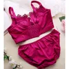 Embroidery Cotton Push Up Bra Set Sexy Lingerie Underwear Women Panties And Bralette UnderwearBralet Set bra and panty290P