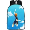 Hinata shoyo sırt çantası Haikyu leo ​​okul çantası Voleybol Çocuk sırt çantası Karikatür baskı schoolbag Açık sırt çantası Spor günü paketi