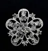 Petite broche étoile en diamant de 1,35 pouce avec des cristaux de strass transparents