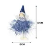 New Year 2020 Cute Wool Angel Doll Pendant Christmas Tree Ornaments Navidad Decoration for Home Natal Noel Decor Craft Kids Gift307G