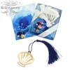 20 stks Seashell Bookmark met Kwastje Bruiloft Gunsten Verjaardag Geschenken Bruids Douche Ocean Theme Event Keepsake Party Giveaways Ideeën