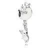 925 Sterling Silver Beads Mouse Ballon Beads Charms fit Original Bracelets Women DIY Jewelry