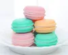 Doce bonito cor Macaron caixa de armazenamento de jóias Embalagem Display pílula caso organizador decoração de casa presente 4 * 2 cm