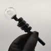 Högkvalitativ kurva glasoljebrännare 14cm 30mm kula färgböjda glasrör för rökning Handrökning Tobaksrör för vatten Bong 10st