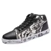 Buty na platformy Moda Graffiti Walking Sneakers Tanie Chaussures Platform Sneakers Hurtownie