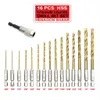 Hete groothandel !!! Gereedschapskist 2022 Toolman 16PCS Multi HSS Purpose Twist Boor Set voor Hand of Power