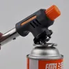 Barbekü Ateşleyici Çakmak Flamethrower Açık Seyahat Partisi BARBEKÜ Yüksek Sıcaklık Gaz Torch Sprey Tabancası Mutfak Malzemeleri Kaynak Aracı VT1698