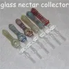 Glas NC-kit met Quartz Tips DAB Straw Oil Rigs Hookahs Silicone Smoking Pijpen Rookaccessoires