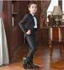 ポピュラーデザイナーハンサムな男の子のウェディングスーツ男子服装（ジャケット+パンツ+ネクタイ）A51