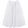 Tutu de Ballet Long blanc pour femmes, jupe de Ballet en Tulle lyrique avec sous-pantalon, Tutu de danse professionnel pour filles