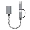 2 в 1 USB 3.0 OTG адаптер кабель для Samsung Micro USB OTG адаптер C синхронизации Тип данных для Huawei для MacBook