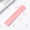 Creative Design Plush Velvet Pen Pouch Holder Single Pencil Bag Pen Case With Rope Office School Writing Supplies Student Christma4764502