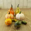 Halloween Pumpkins Decoration Artificial Pumpkin Set Fall Pumpkin Artificial Vegetables 6 pcs/set 12 Pcs/set DEC568