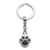 Pendentif crémation pour animaux de compagnie urne collier/porte-clés souvenir chiot chien patte cendres porte-clés bijoux commémoratifs