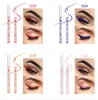 QIBEST Eyeliner 12 Colors Waterproof Liquid Eyeshadow Pencil Pen Make Up Colorful Long Lasting Eye Liner Beauty Cosmetics