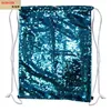 Subliamtion blank backpack sequins Drawstring bag For thermal/Heat transfer printing consumables 35cm*45CM