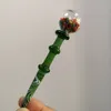 3 tipos de vidro Dabber Ferramentas Wax Tobacco Óleo Fumar Dab Cap Quartz Banger prego Bong Acessórios fumar Dab vara Carving Ferramenta