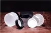 Frosted Glass Cosmetische crème fles ronde pottenfles met binnenste PP-voeringen voor handgezicht roomfles 5g tot 100 g