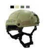 Outdoor Upgraded Mich 2001 Hełm Sprzęt do walki Airsoft Paintabll Strzelanie Ochrona Gear Gear Tactical Fast Helmet No01-041
