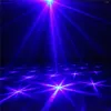AUCD Mini 40RB Red Blue 3W LED -ljus Lasereffekt Projektor Holiday Birthday Decoration DJ Show Party Stage Lighting SL40RB