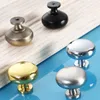 2 pièces boutons de porte en métal et poignée pour armoire de cuisine poignée ronde armoire tiroir tire solide tiroir boutons matériel de meubles