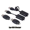 Ego USB Charger Electronic Cigarette E Cig Wireless Chargers Cable For 510 Ego T C EVOD vision spinner 2 3 mini battery