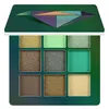 9 kleuren geel schoonheid geglazuurde make-up oogschaduw pallet make-up kwasten Shimmer gepigmenteerd oogschaduwpalet make-up palet6243562