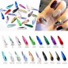 Crystal Shiny Nail Art Dhinestones AB Kolorowe Waterdrop 3D Flatback Diamonds Biżuteria Urok Nail Art Dekoracje 10 sztuk 060