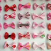 100 stcs lot 3 5 cm Hair Bows Hairpin For Kids Girls Hair Accessoires Baby Hairbows Girl Flower Bronrettes Hair Clips28976663190