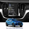 Tela de Navegação GPS de Vidro Filme De Vidro Para Volvo XC60 2018-Presente TPU Dashboard Display Screen Filme Etiqueta Do Carro Acessórios