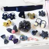 18 sztuk / partia Baby Girl Hair Clip Set Wstążka Bow-Knot Crown Barrettes Dzieci Boutique Akcesoria do włosów Heatwear Heatpins