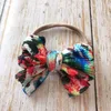 Baby Girls Colorful Headband Knot Tie Turban Headwrap Stretchy Printing Hair Bows Baby Nylon Headband Hair Accessories 8 Colors5823717