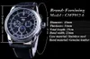 ForSining Luxury Moon Phase Design Shanghai Movement Fashion Casual Wear Automatisk Watch Scale Dial Mens Watch Top Brand Luxury287G