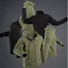 Inverno tattico militare all'aperto per la giacca in pile di pile softshell uomini americani per abbigliamento sportivo polartec giacca da cappuccio calda con cappuccio casual t7343714