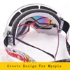 Kayak Goggles Çift UV400 Antifog Kayak Lens Maske Gözlükleri Kayak Erkek Erkek Çocuklar Çocuk Çocuk Kız Kar Snowboard Goggles3630028