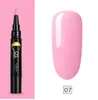 Nail Gel 3 in 1 Vernis Pen Glitter Eén stap Pools Eenvoudig te gebruiken UV-lak Geen behoefte aan de basis van de basis