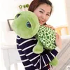 Super carino verde occhi grandi tartaruga peluche tartarughe cuscino Tortoise baby toy per ragazza bambini regalo per bambini