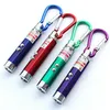 3 i 1 multifunktion mini laser ljuspekare UV LED-facklampa ficklampa nyckelring penna nyckelkedja ficklampor zza994